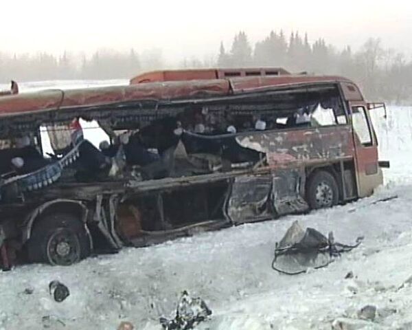 Никто и крикнуть не успел - пассажир автобуса о ДТП в Красноярском крае