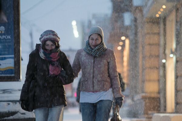 Сильный снегопад ожидается в Москве в пятницу