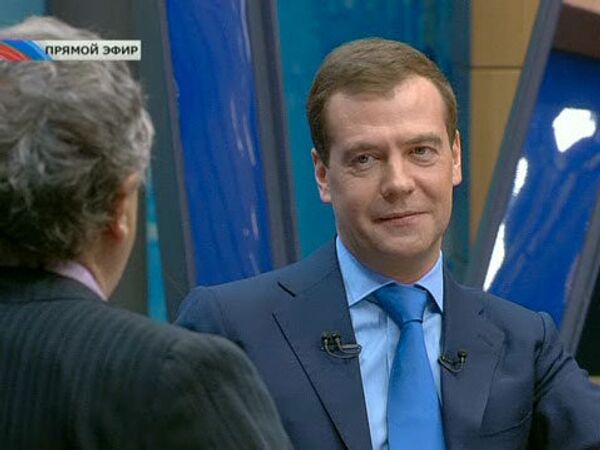 Интервью Дмитрия Медведева по итогам года
