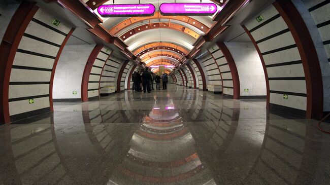 Подготовка станции метро Обводной канал к открытию