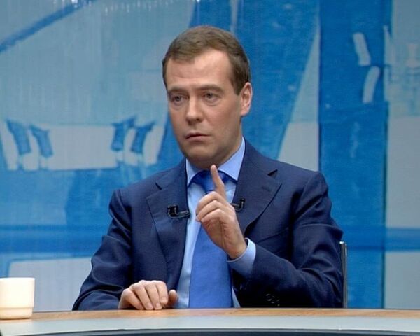 Медведев прокомментировал самые резонансные события 2010 года