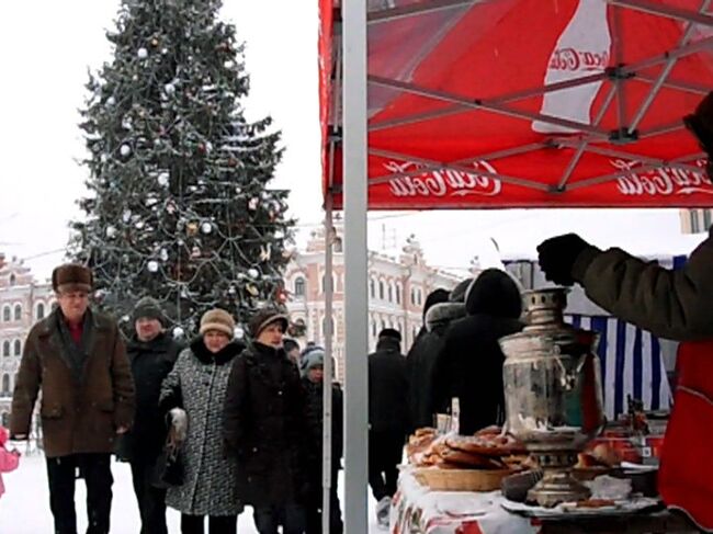  Уличная ярмарка в Вологде 