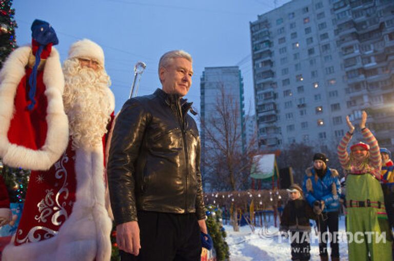 Мэр Москвы Сергей Собянин посетил московский детский дом