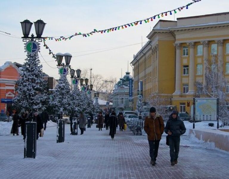 Как украсили Иркутск