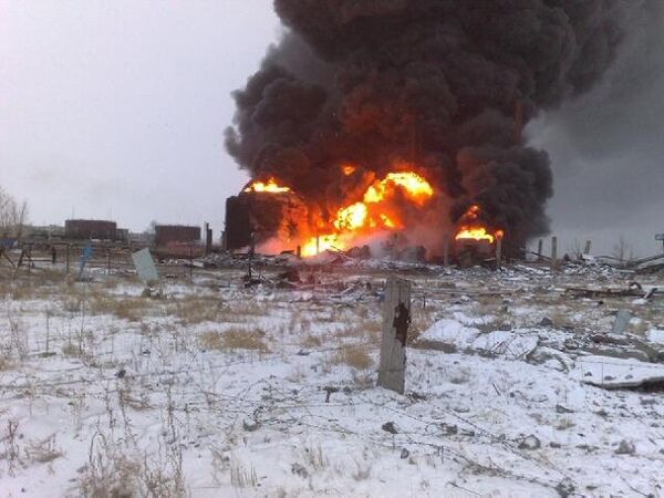 Взрыв прогремел на нефтеперерабатывающем заводе в Забайкалье
