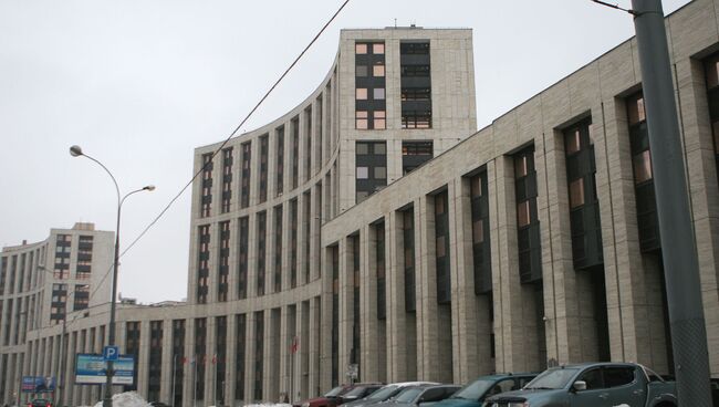 Здание Внешэкономбанка. Архивное фото