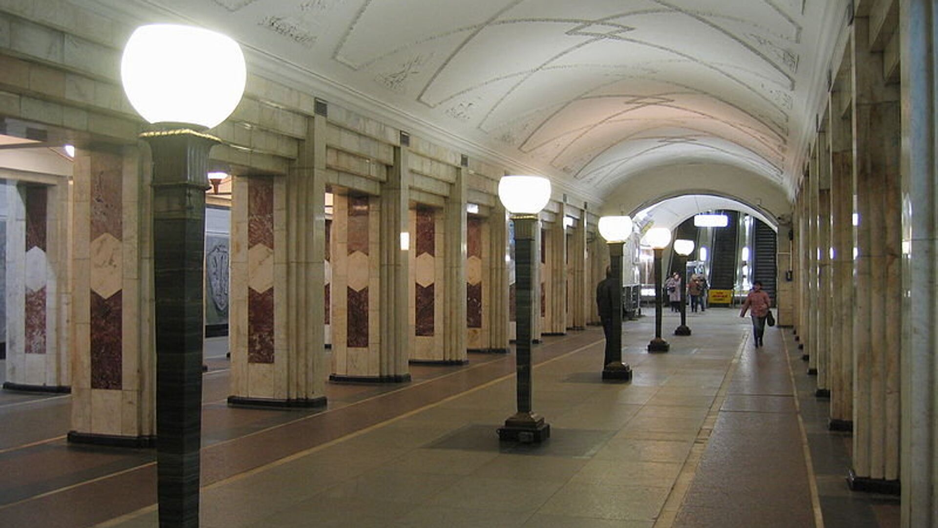 Станция Семеновская Московского метрополитена - РИА Новости, 1920, 01.12.2021