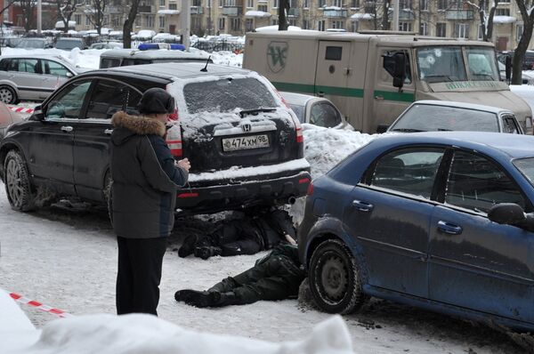 Два инкассатора и прохожий погибли при нападении в Петербурге