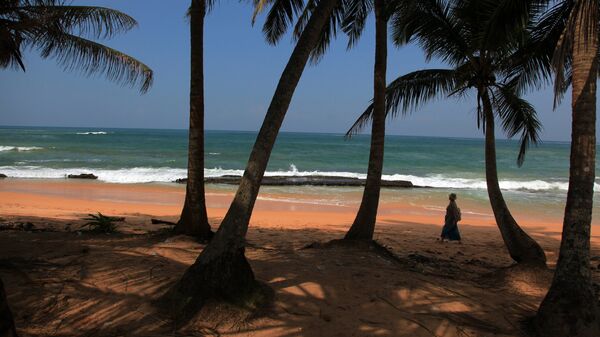 На побережье острова Шри-Ланки. Архивное фото