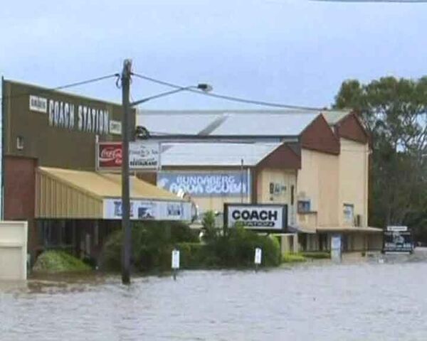 Мощное наводнение затопило австралийский штат Квинсленд