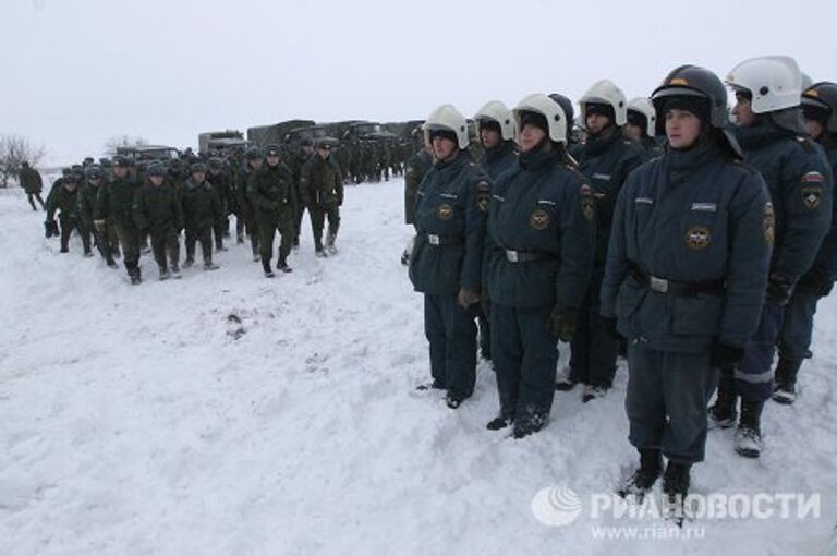 Крушение военного самолета Ан-22 в Тульской области