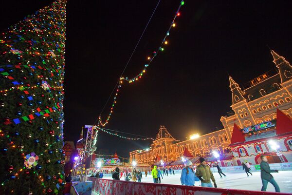 Новогодняя ночь в Москве будет морозной