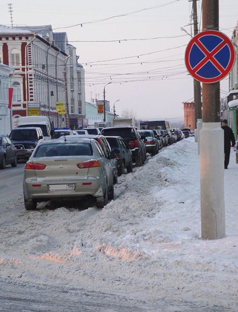 Парковка в Коломне Московской области