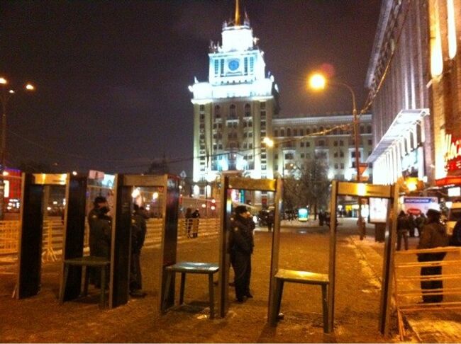 Триумфальная площадь в Москве. Архив