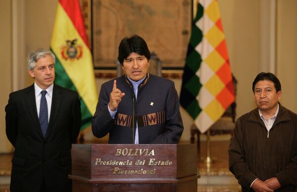 Президент Боливии Уго Моралес