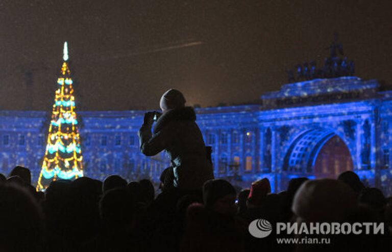 Встреча Нового года в Санкт-Петербурге