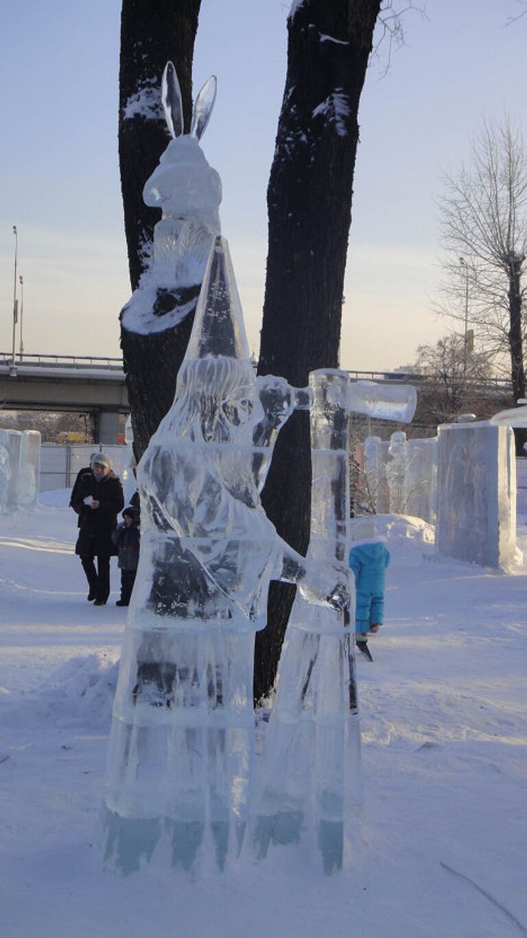 Выставка ледяных скульптур на ВВЦ