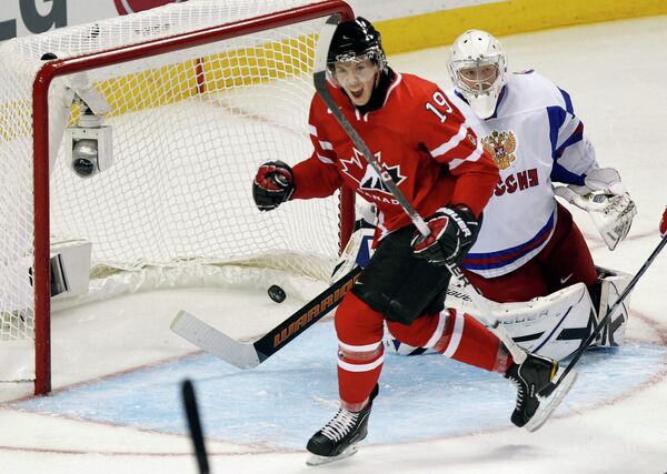 Финальный матч молодежного чемпионата мира по хоккею-2010. Россия-Канада.