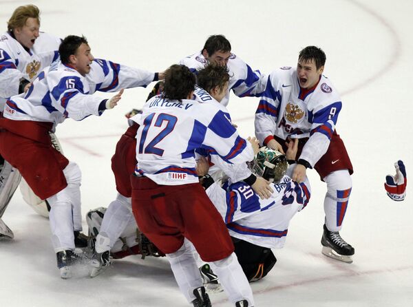 Российская молодежная сборная по хоккею стала Чемпионом мира