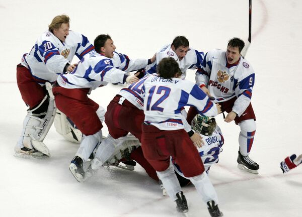 Российские хоккеисты