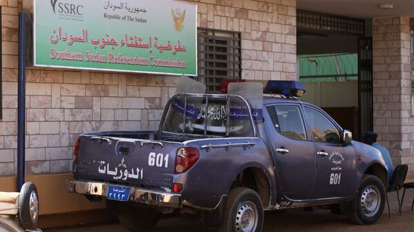 Полиция Судана.