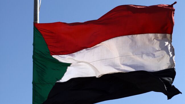 Флаг Судана. Архивное фото