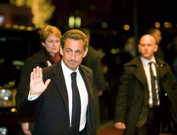 Президент Франции Николя Саркози с визитом в США