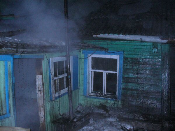 Двое детей погибли при пожаре в Омской области