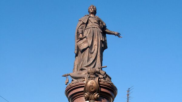 В Одессе заявили, что памятник Екатерине II не часть культурного наследия
