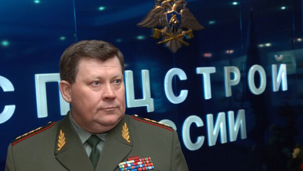 Директор Спецстроя России генерал армии Николай Аброськин 