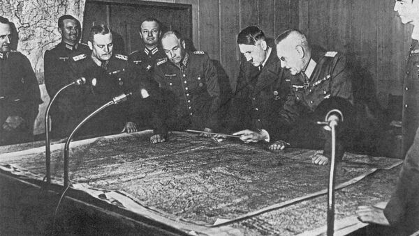 Совещание генерального штаба В 1940 году