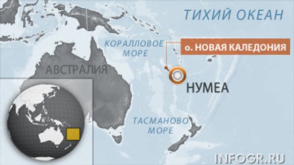 Землетрясение магнитудой 7,3 у Новой Каледонии