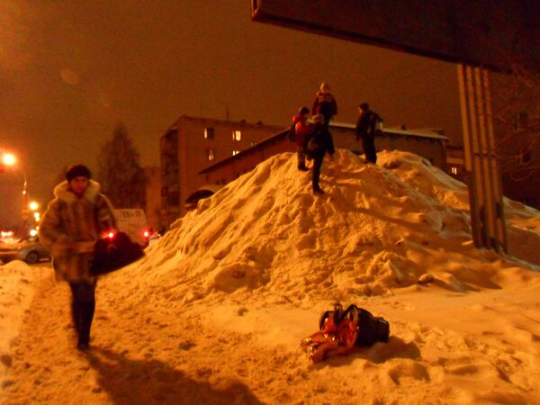 Снег в Вологде