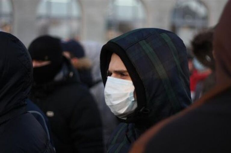 Митинг и панихида в Петербурге