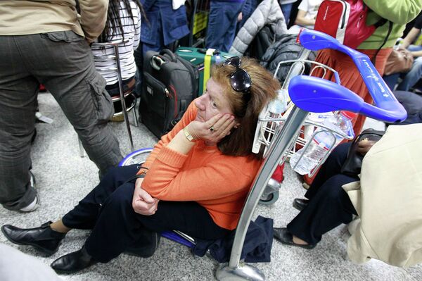 Ситуация в аэропорту в Тунисе