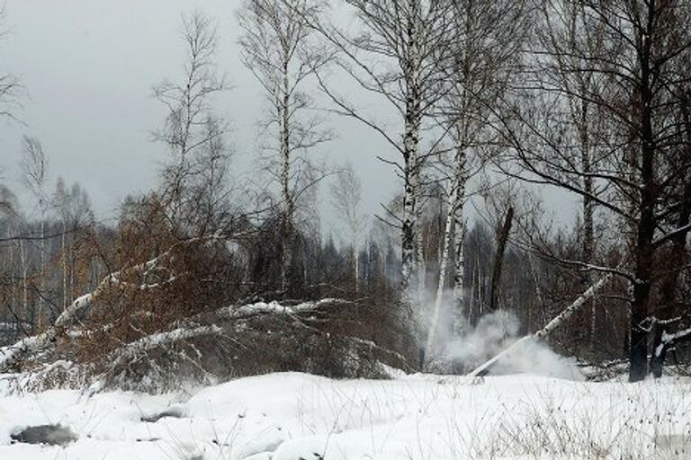 Торфяники продолжают тлеть на юго-востоке Подмосковья