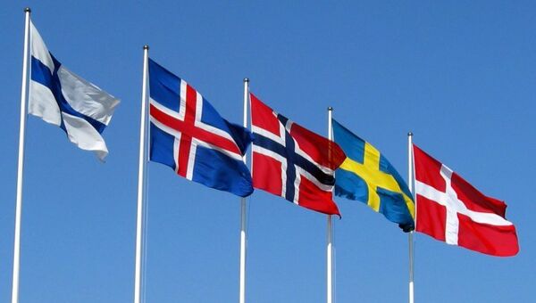Скандинавские флаги