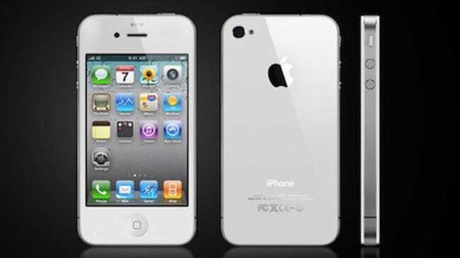 Белый iphone 4