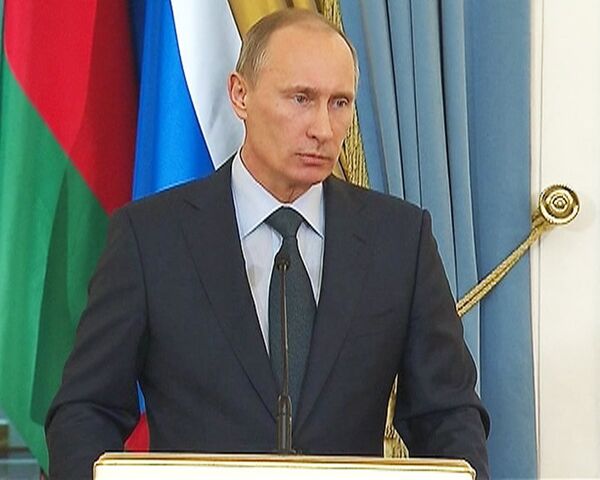 Путин: Россия готова говорить с Белоруссией о ценах на газ на 2012 год