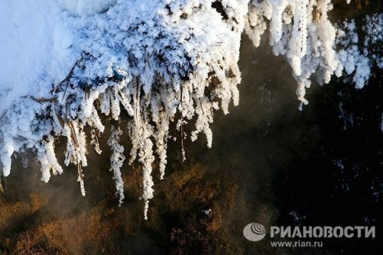 Горящие торфяники в Луховицах