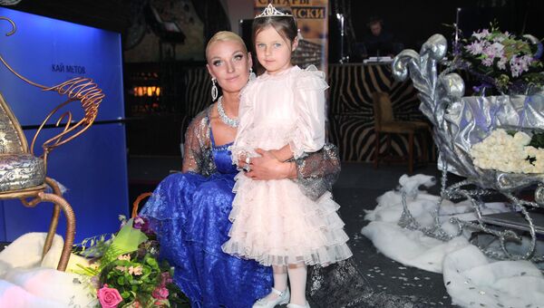 Анастасия Волочкова с дочерью Ариадной