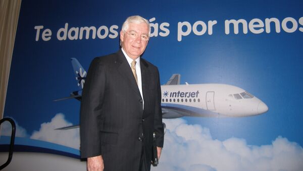Генеральный директор Interjet Хосе Луис Гарса. Архивное фото