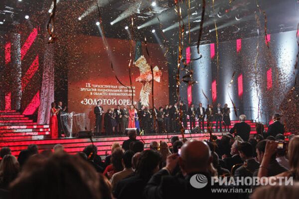 IX торжественная церемония вручения национальной премии в области кинематографии Золотой орел