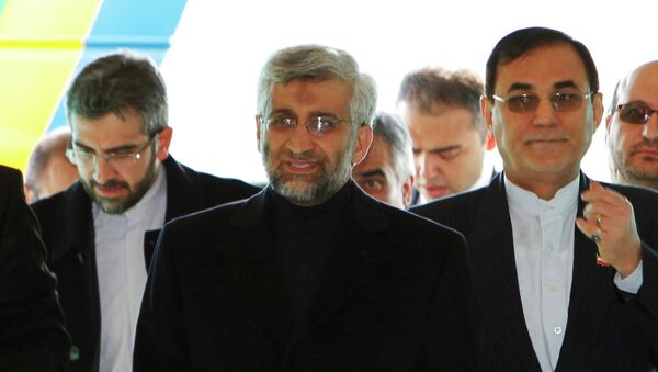 Иранская делегация на переговорах шестерки и Тегерана в Стамбуле