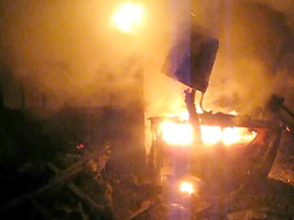  пожар в Щитниково