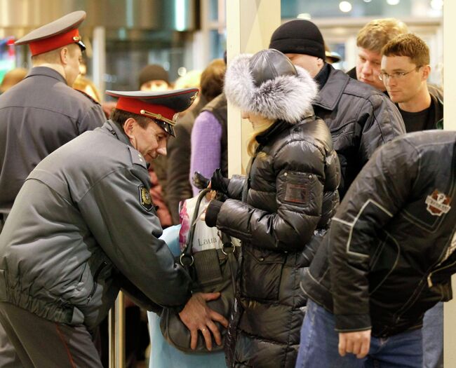 Усиление мер безопасности в аэропорту Домодедово