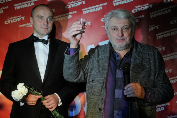 Церемония вручения премии Джентльмен года - 2010 по версии газет Комсомольская правда и Советский спорт