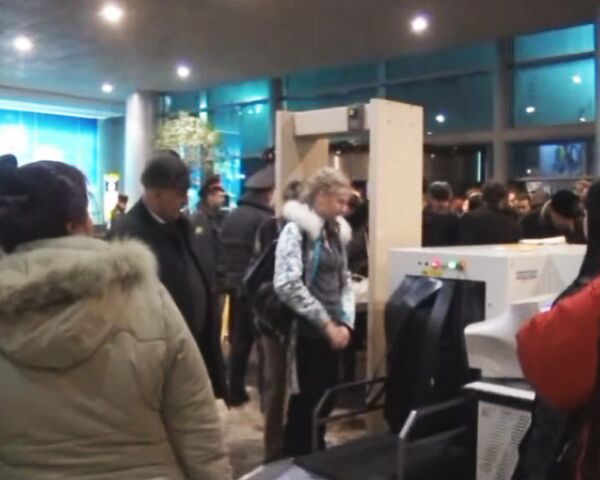 Аэропорт Домодедово в первые часы после теракта 
