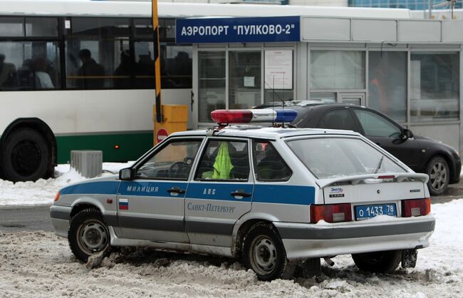 Усиление мер безопасности в Пулково. Архив