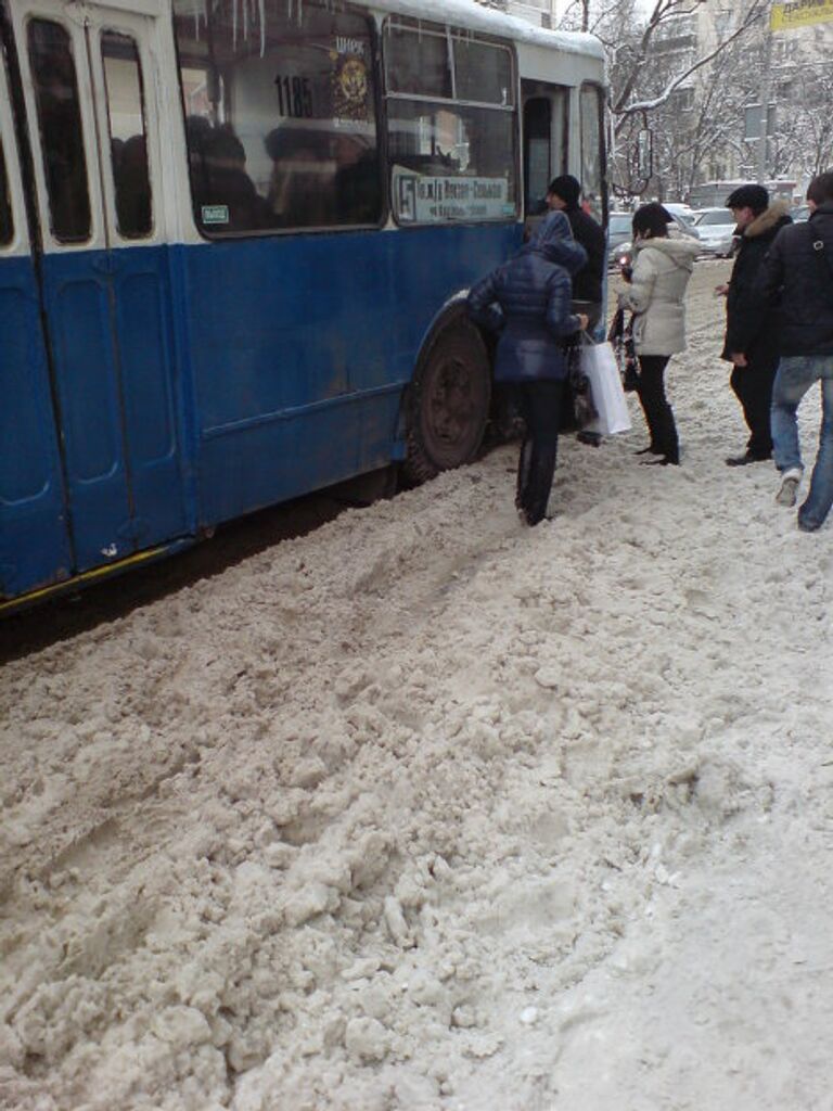 Уборка снега в Ростове-на-Дону